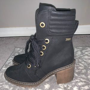 ROXY Eddy Healed Lace Up Bootie